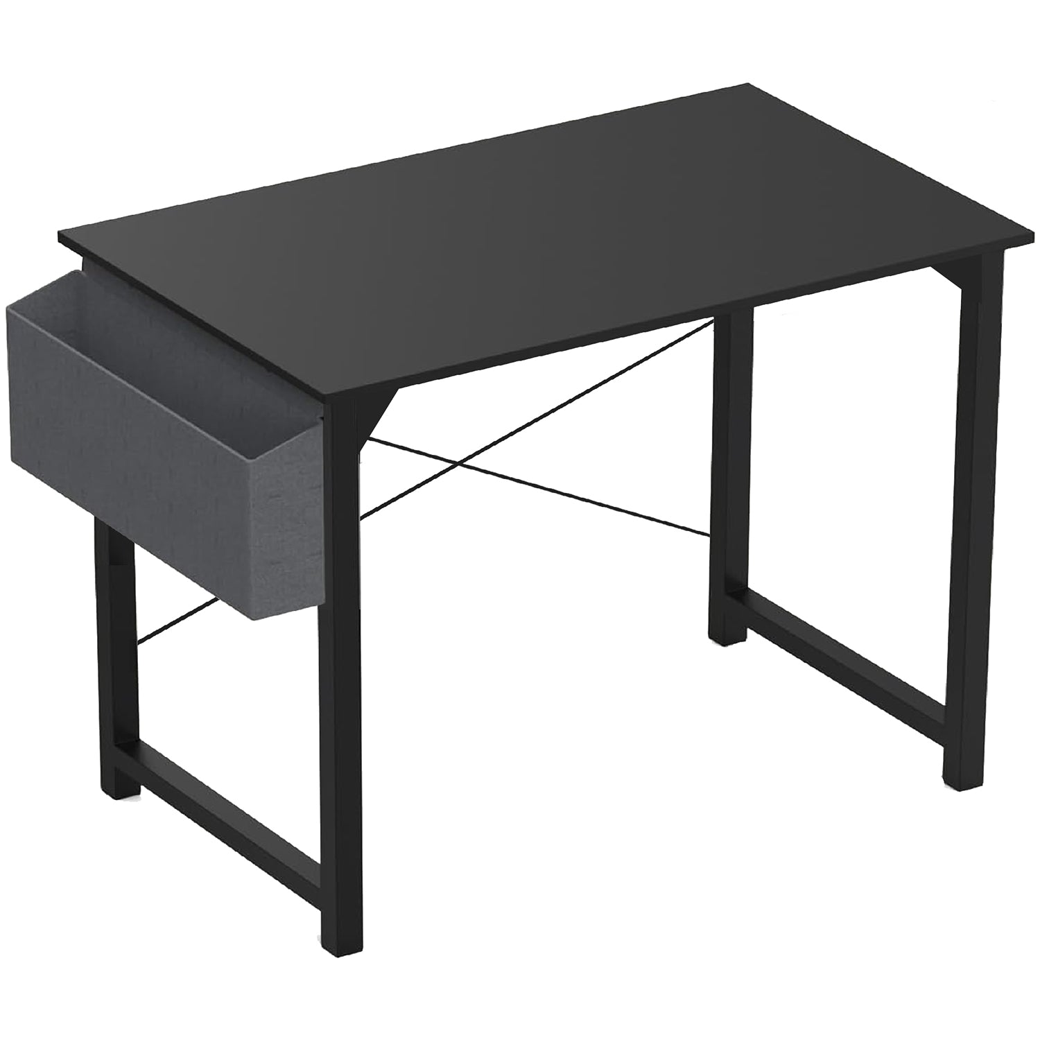 ANTSUN Small Home Office Desk With Storage Bag