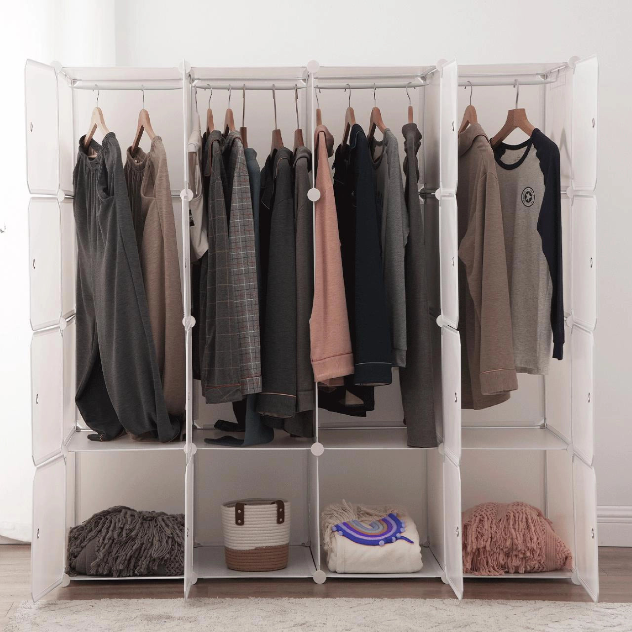 16 Cube Closet Organizer popular and Storage